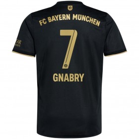 FC Bayern München Serge Gnabry 7 Borte Fotballdrakt 2021-2022 Kortermet